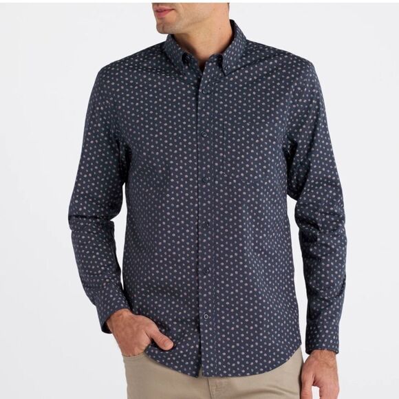 HAWKER RYE
Essential Wash Stretch Shirt Blue XL Stitch Fix Nwt - Picture 1 of 7